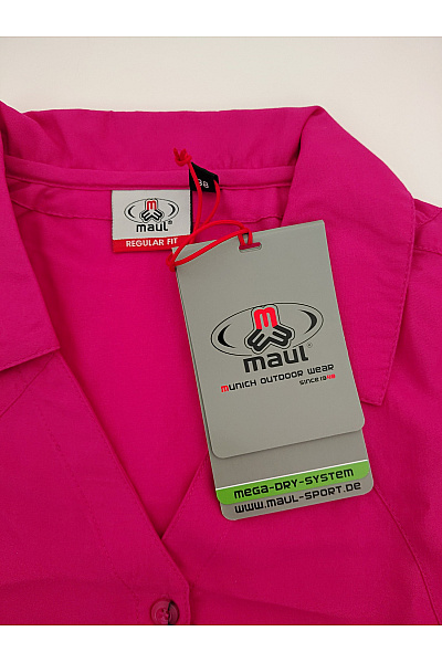 MAUL SPORTS Dámská růžová košile s krátkým rukávem elegantní Velikost EU 38 | MAUL SPORTS | obrázek 4