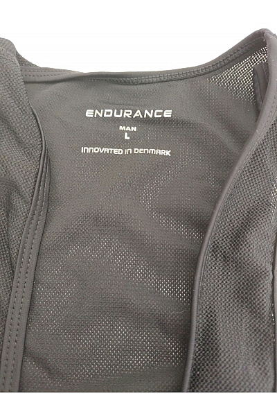 ENDURANCE Černé sportovní funkční cyklistické dlouhé kalhoty s kšandami | ENDURANCE | obrázek 7