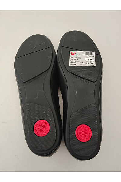 FitFlop Černé dámské polobotky nazouvací elegantní vycházkové Velikost 40 | FitFlop | obrázek 7