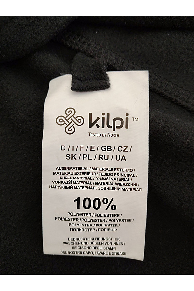 Kilpi Dámská černá sportovní mikina se zipem u krku Velikost EU 40 | kilpi | obrázek 5