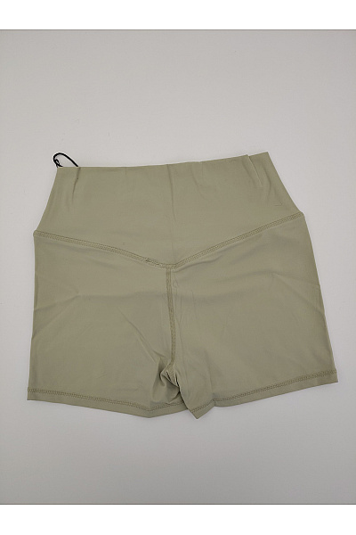 YEAZ Dámské khaki sportovní fitness kraťasy s vysokým pasem Vel. S | YEAZ | obrázek 4