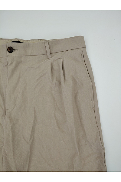 ANTIOCH Béžové bavlněné chinos kalhoty s puky Vel. XL | ANTIOCH | obrázek 4