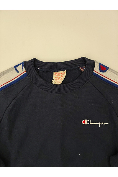 Champion Pánská bavlněná mikina s dlouhým rukávem crewneck streetwear Velikost IT M | champion | obrázek 5