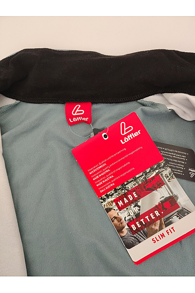 LOFFLER Pánská sportovní funkční mikina na zip s dlouhým rukávem khaki Vel. EU M | LOFFLER | obrázek 7