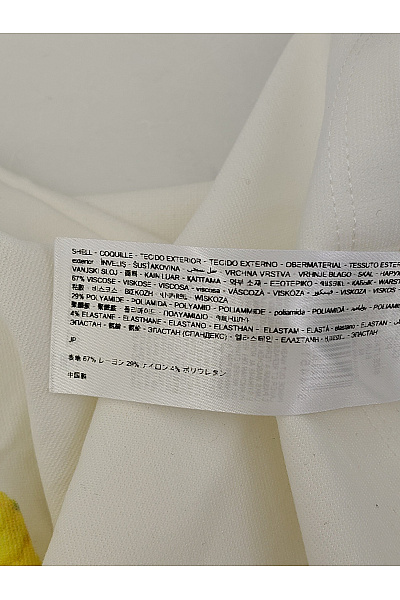 DESIGUAL Bílé květované letní šaty bez rukávů mini Velikost M | DESIGUAL | obrázek 3