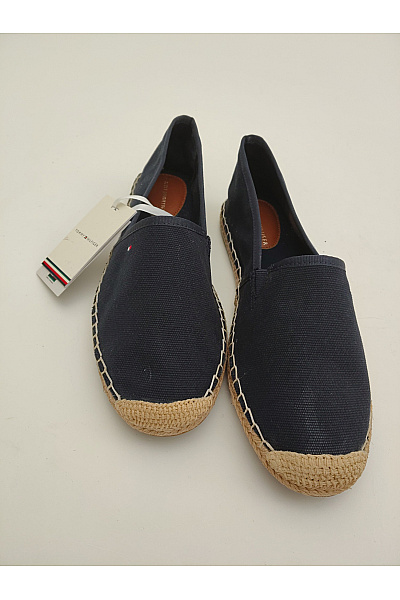 TOMMY HILFIGER Dámské modré espadrilky nazouvací letní volnočasové Vel. 39 | TOMMY HILFIGER | obrázek 3