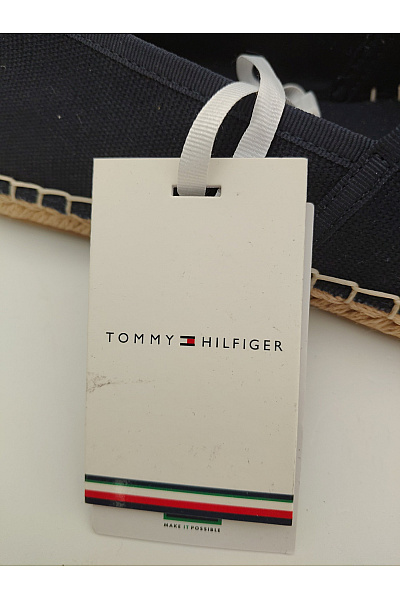 TOMMY HILFIGER Dámské modré espadrilky nazouvací letní volnočasové Vel. 39 | TOMMY HILFIGER | obrázek 8