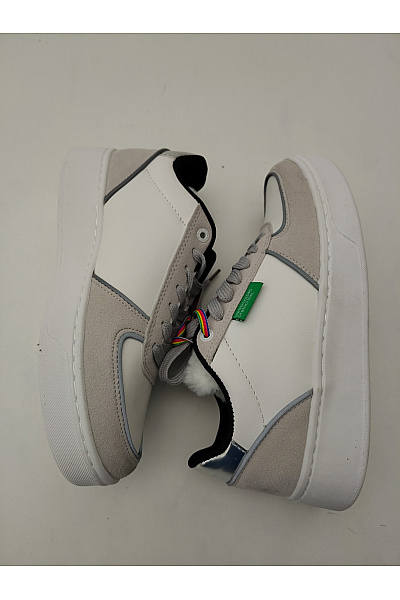 BENETTON tenisky United Colors of zateplené Bílé Vel. EU 39 | BENETTON | obrázek 7