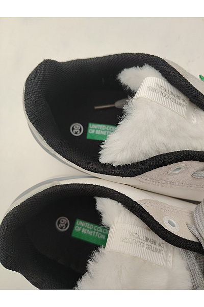 BENETTON tenisky United Colors of zateplené Bílé Vel. EU 39 | BENETTON | obrázek 10