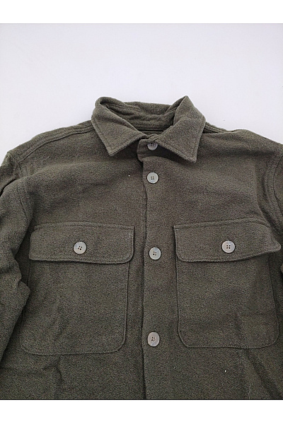 JACK & JONES Pánská bavlněná košile khaki regular fit Velikost M | JACK & JONES | obrázek 4