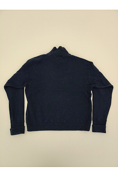 LACOSTE Dámský vlněný rolák tmavě modrý basic Vel. 34 | LACOSTE | obrázek 7
