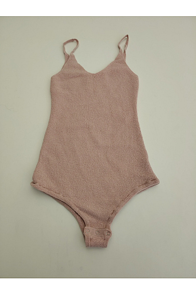 Delicatelove Dámské vlněné body bez rukávů růžové basic Vel. S | Delicatelove | obrázek 2