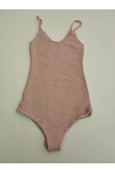Delicatelove Dámské vlněné body bez rukávů růžové basic Vel. S | Delicatelove | obrázek 5