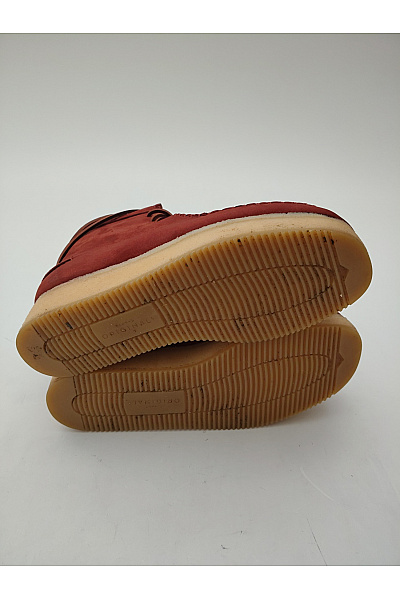 Clarks Červené kotníkové boty na platformě se šněrováním Vel. 39 | Clarks | obrázek 5