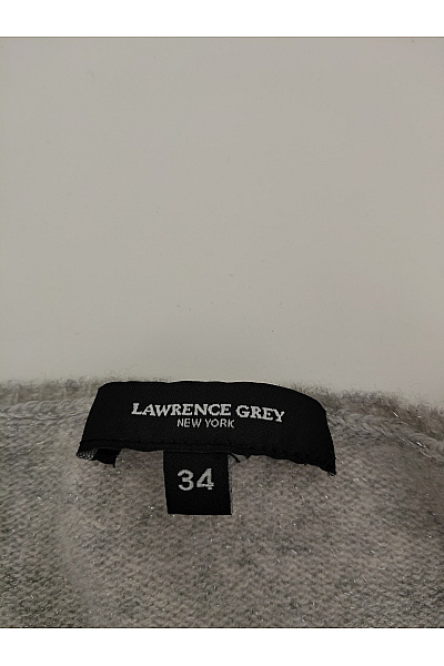 LAWRENCE GREY Dámský šedý kašmírový pulovr s lodičkovým výstřihem Vel. EU 34 | LAWRENCE GREY | obrázek 6