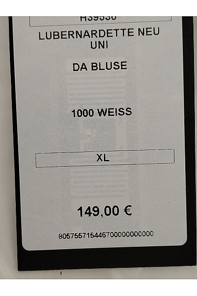 Luis Trenker Bílá bavlněná dámská košile se stojáčkem slim fit Vel. XL | Luis Trenker | obrázek 5