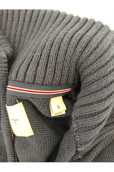 GANT Pánský bavlněný pulovr na zip se stojáčkem Vel. S | GANT | obrázek 8