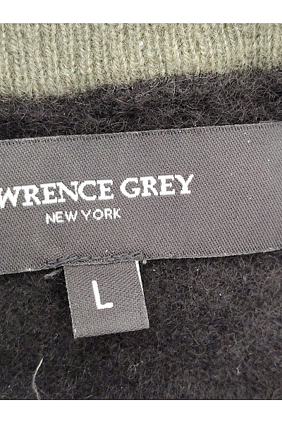 LAWRENCE GREY Pánský černý kašmírový pulovr se stojáčkem Velikost US L | LAWRENCE GREY | obrázek 6