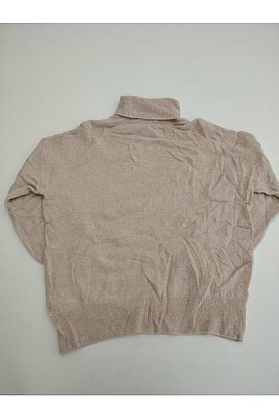 LAWRENCE GREY Béžový kašmírový rolák oversized basic Velikost EU 38 | LAWRENCE GREY | obrázek 5
