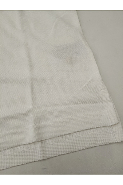 TOMMY HILFIGER Bílé bavlněné polo tričko s krátkým rukávem basic | TOMMY HILFIGER | obrázek 3