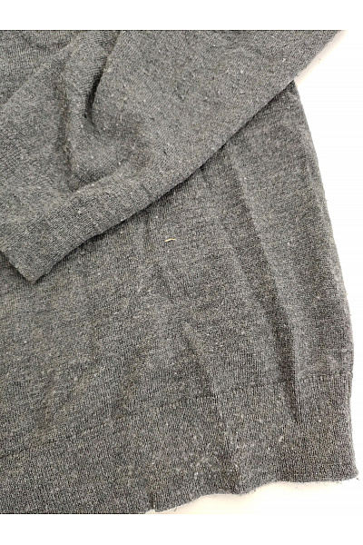 LAWRENCE GREY Pánský šedý vlněný merino svetr na zip se stojáčkem Vel. XL | LAWRENCE GREY | obrázek 3