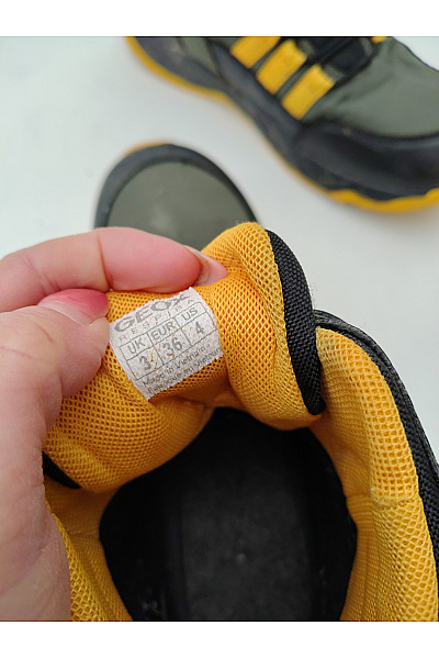 GEOX Dětské khaki kotníkové sportovní boty na suchý zip Velikost 36 | GEOX | obrázek 10