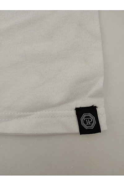 Trueprodigy Bílé bavlněné tričko s krátkým rukávem a nápisem oversize Vel. XL | trueprodigy | obrázek 6