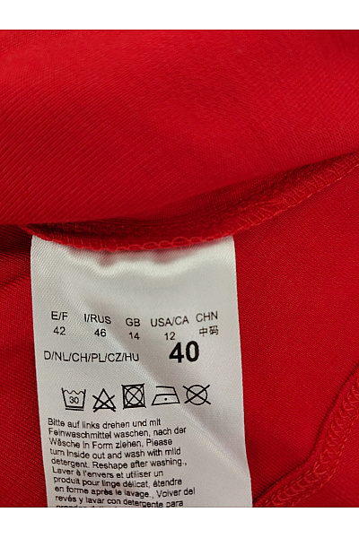 BETTY BARCLAY Červená dámská oversized mikina s kapucí Vel. EU 42 | BETTY BARCLAY | obrázek 7