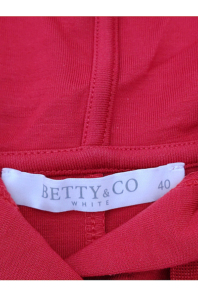BETTY BARCLAY Červená dámská oversized mikina s kapucí Vel. EU 42 | BETTY BARCLAY | obrázek 9