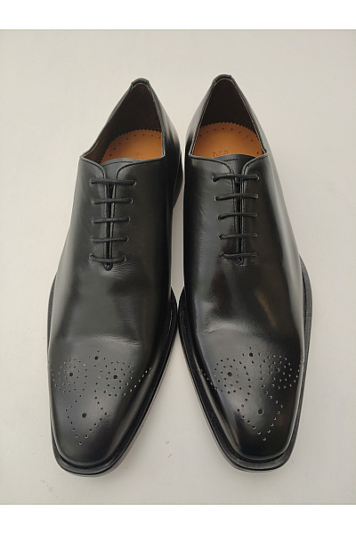 Ortiz & Reed Pánské kožené společenské polobotky šněrovací elegantní Vel. EU 43 | Ortiz & Reed | obrázek 3