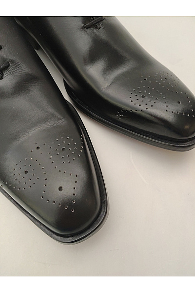 Ortiz & Reed Pánské kožené společenské polobotky šněrovací elegantní Vel. EU 43 | Ortiz & Reed | obrázek 5