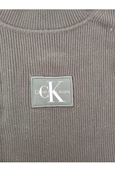 Calvin Klein Černé dámské tričko s dlouhým rukávem a rolákem Velikost L | Calvin Klein | obrázek 5