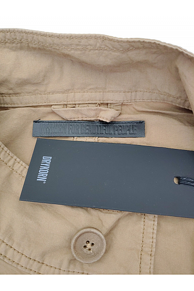 DRYKORN Bavlněná khaki parka bunda jarní podzimní Vel. EU L | DRYKORN | obrázek 10