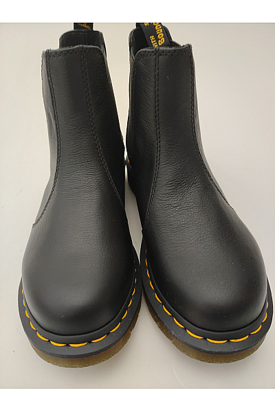 Dr.Martens Černé kotníkové chelsea boty nazouvací vycházkové | Dr.Martens | obrázek 3