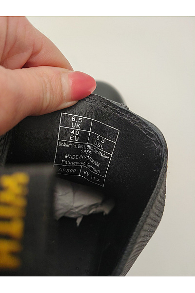Dr.Martens Černé kotníkové chelsea boty nazouvací vycházkové | Dr.Martens | obrázek 8