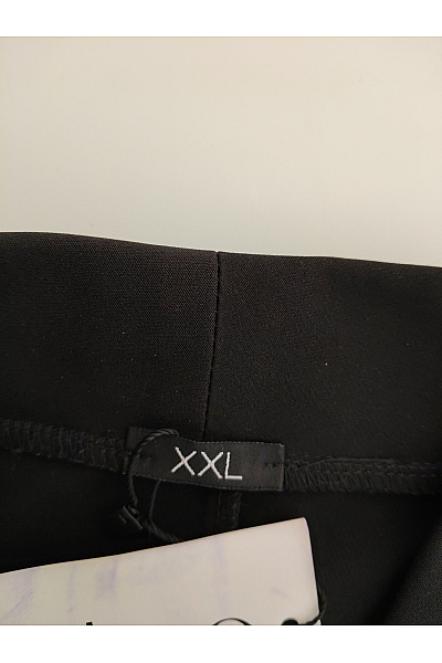 Stylove Černé asymetrické sako s jedním knoflíkem Velikost XXL | stylove | obrázek 8