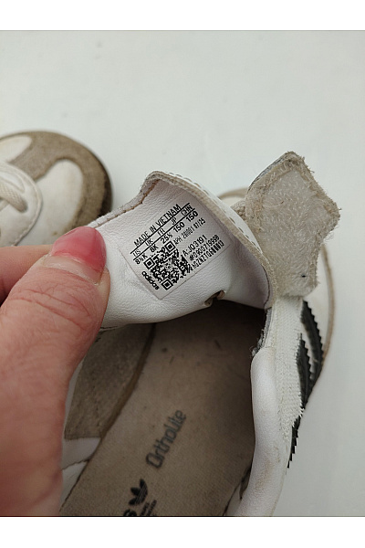 ADIDAS tenisky Samba OG Kids Bílé Velikost UK 8 | ADIDAS | obrázek 7