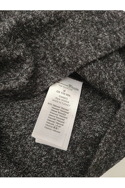 TOM TAILOR Dámské šedé tričko s dlouhým rukávem basic | TOM TAILOR | obrázek 5