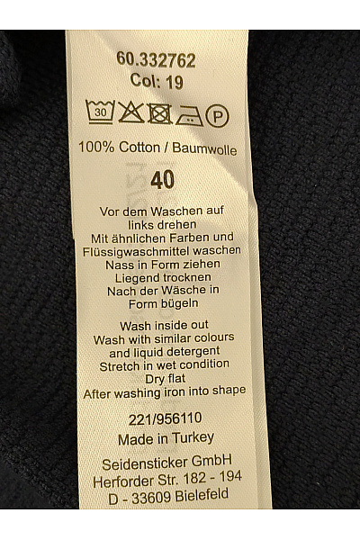 Seidensticker Černé bavlněné košilové šaty s páskem Vel. EU 40 | Seidensticker | obrázek 8