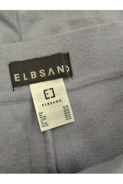 ELBSAND Šedé úpletové široké kalhoty s vysokým pasem Vel. EU 36/38 | ELBSAND | obrázek 7