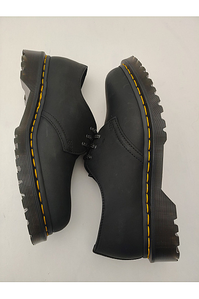 Dr.Martens Černé pánské kožené polobotky šněrovací vycházkové s kulatou špičkou Vel. 41 | Dr.Martens | obrázek 7