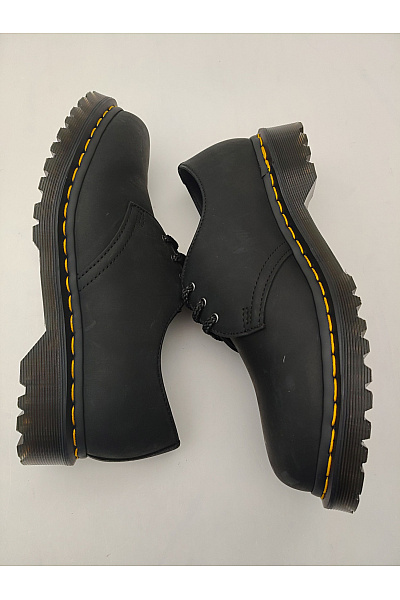 Dr.Martens Černé pánské kožené polobotky šněrovací vycházkové s kulatou špičkou Vel. 41 | Dr.Martens | obrázek 8