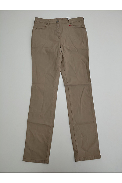 Relaxshoe Bavlněné dámské chino kalhoty khaki Vel. DE 38 | Relaxshoe | obrázek 2