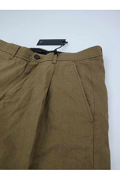DRYKORN Pánské lněné cargo kalhoty khaki Velikost US 30-32 | DRYKORN | obrázek 5
