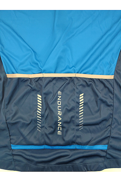 ENDURANCE Modré pánské cyklistické tričko se zipem a krátkým rukávem Vel. 3XL | ENDURANCE | obrázek 8