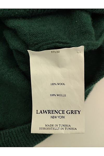 LAWRENCE GREY Pánský vlněný rolák zelený basic Velikost L | LAWRENCE GREY | obrázek 5