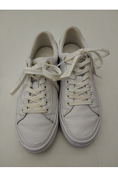 TOMMY HILFIGER tenisky Platform Vulc Piping Ltr Bílé Vel. EU 38 | TOMMY HILFIGER | obrázek 3