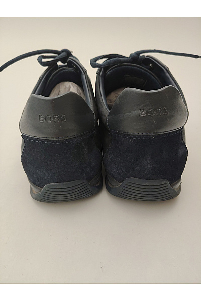 Hugo Boss Pánské tenisky Saturn_Lowp_mx A_N Černé Vel. EU 45 | Hugo Boss | obrázek 5