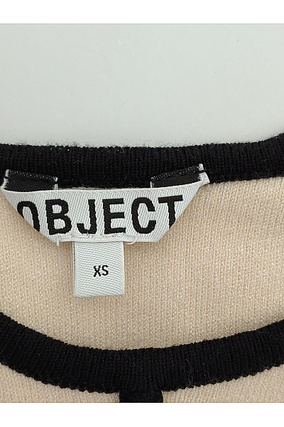 OBJECT Béžový dámský pulovr s balonovými rukávy Vel. XS | OBJECT | obrázek 7