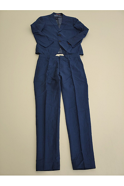 TOMMY HILFIGER Pánský modrý společenský oblek smart casual Vel. EU 50 | TOMMY HILFIGER | obrázek 2